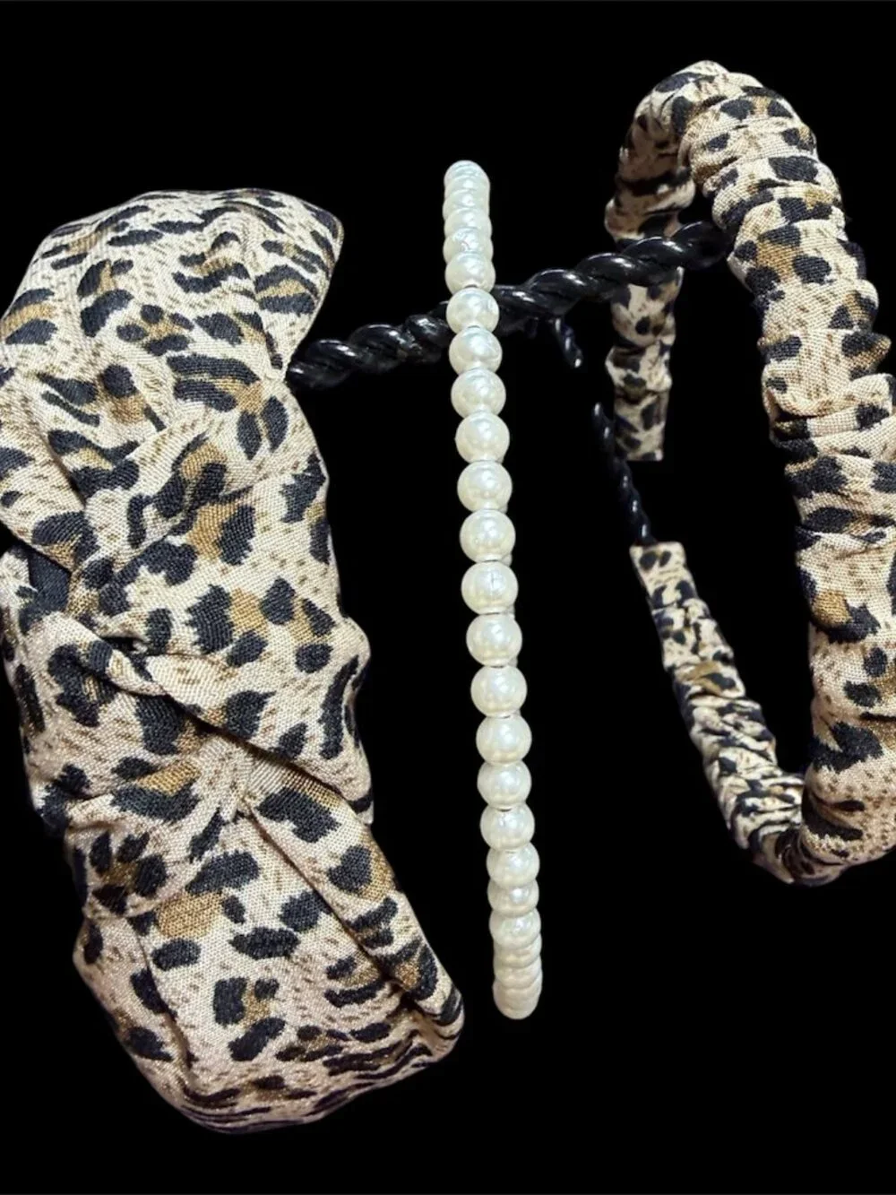HEADBANDS - ANIMAL PRINT - GET 3